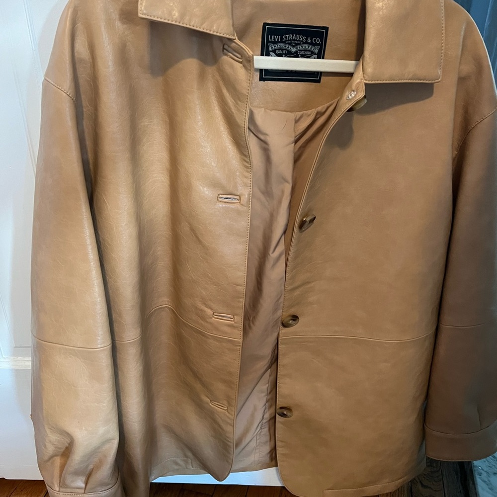 Women’s Levi's Faux Tan Leather Jacket